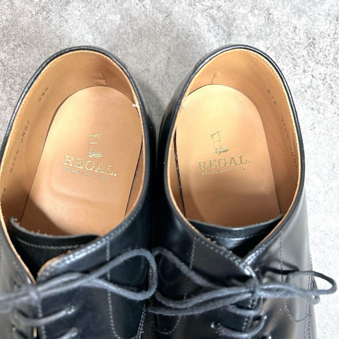 ほぼ新品【REGAL】ドレスシューズ/JN01/ストレートチップ/ビジネス/革靴