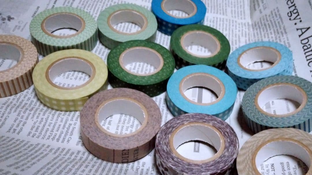 508】廃盤◇倉敷意匠計画室マスキングテープ13巻セット◇ギンガム