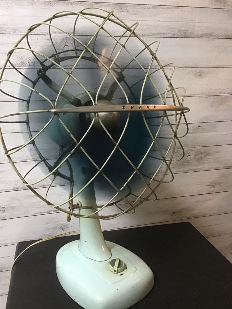 昭和レトロ シャープ 扇風機 動作確認済み