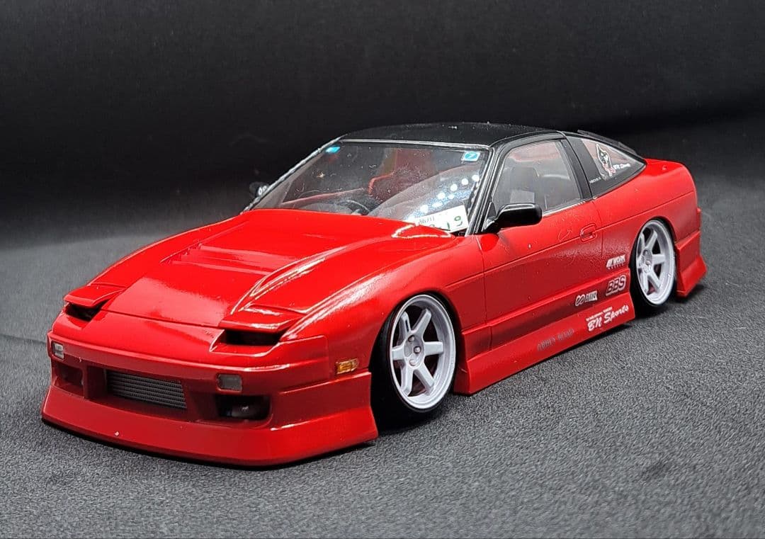 アオシマ 1/24 180sx エボIII 1/24 ニッサン RS13/RPS13 180SX TYPE II