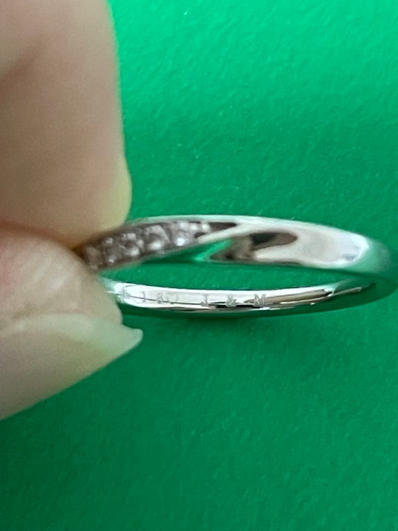 銀座ダイヤモンドシライシリング　4℃ペアリング　4点セット