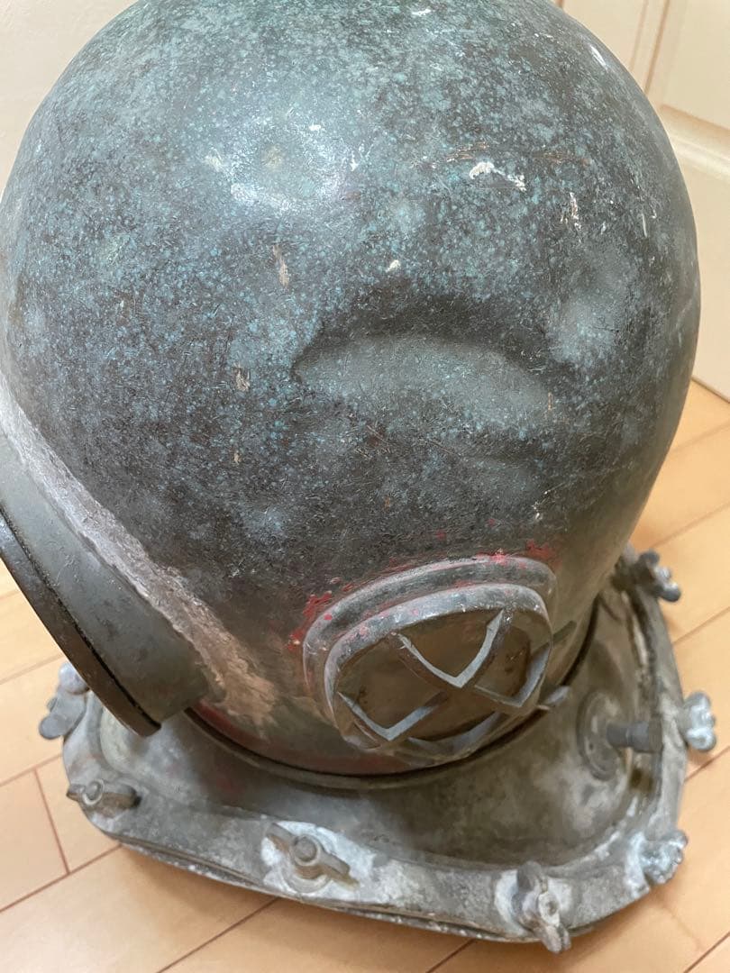 東亜潜水機ヘルメット 昔のまま何もしてません 東亜潜水機株式