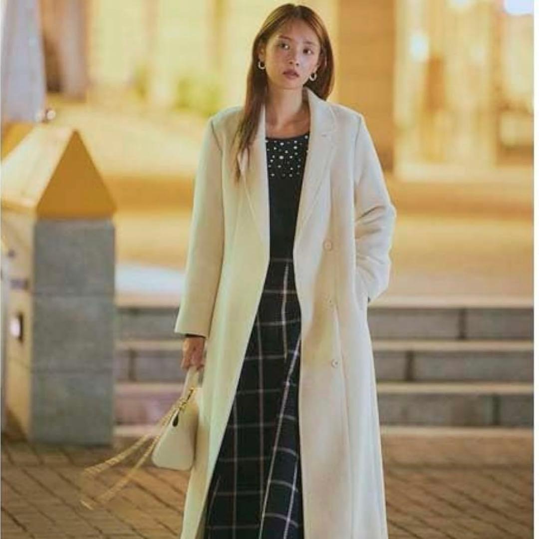 新品タグ付き♡スナイデル ベルテッドレディコート 2024AW 2種ベルト