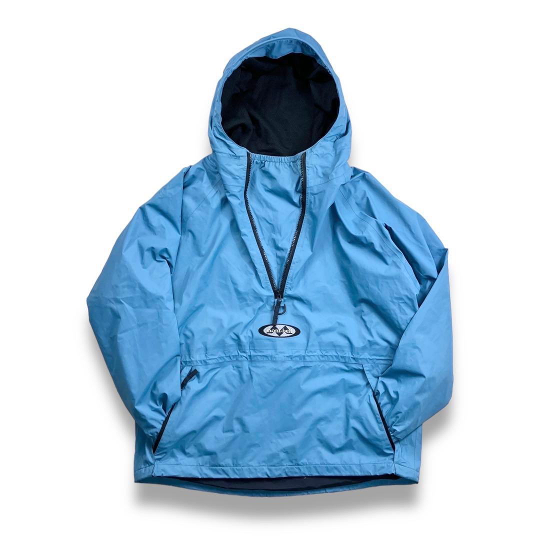 90s montbell モンベル ゴアテックスアノラックパーカー オーバルロゴ