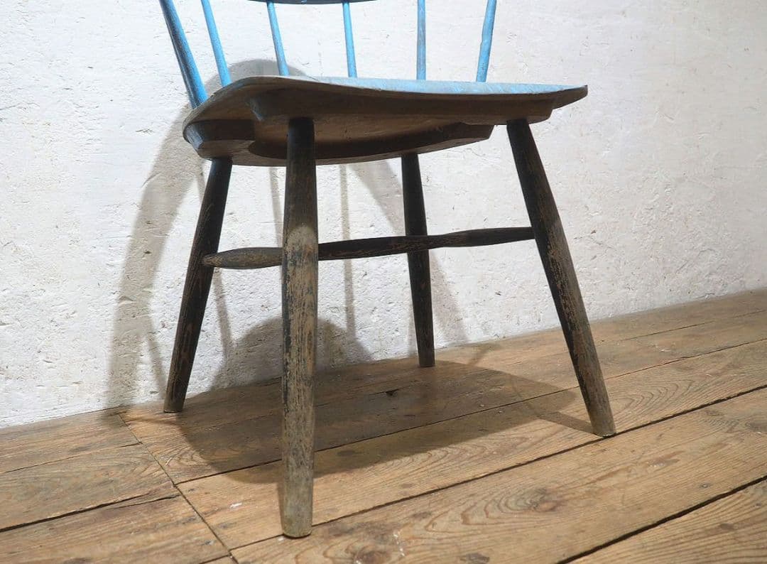 1338 シャビーシックなチェア 椅子 イス オブジェ レトロ ビンテージ 花台