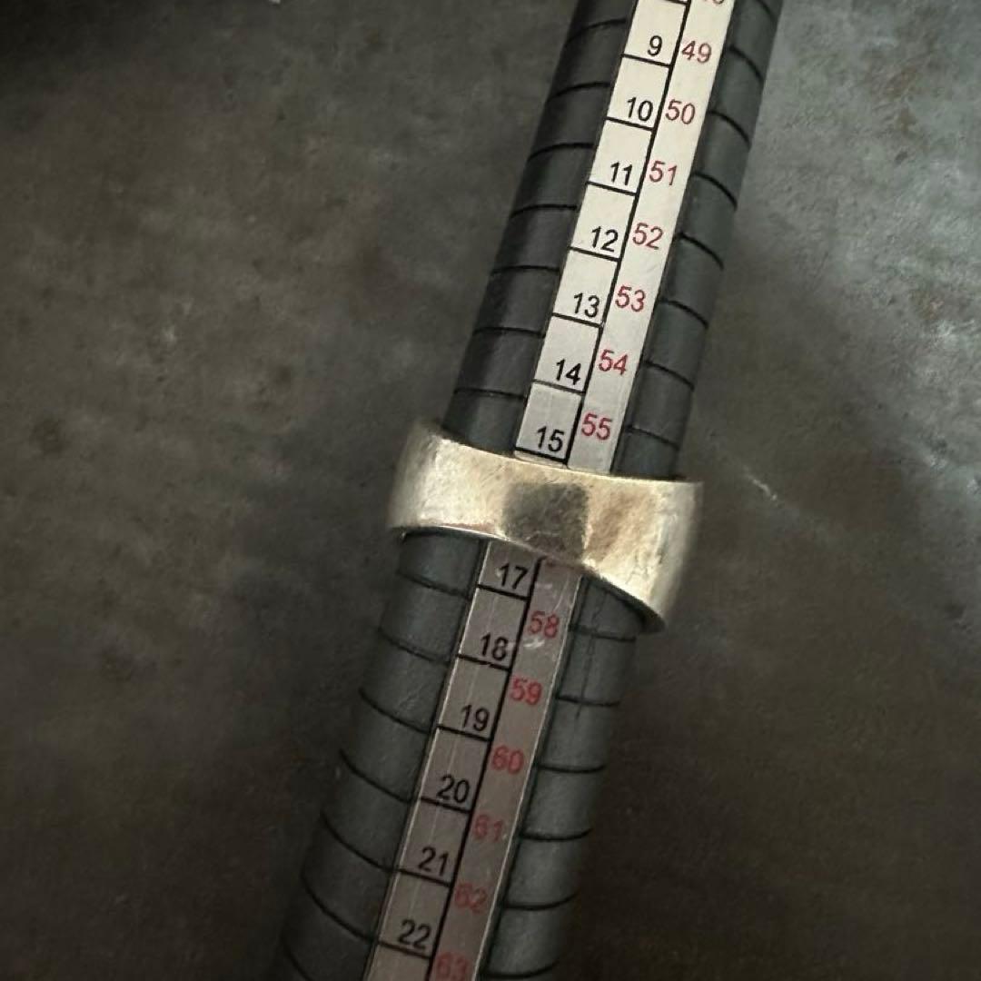 希少　激渋　アンティーク　ヴィンテージ　リング　925 シルバー バッファロー