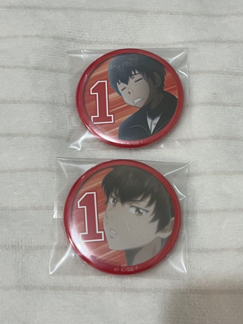 ダイヤのA プリンセスカフェ 沢村栄純缶バッジセット