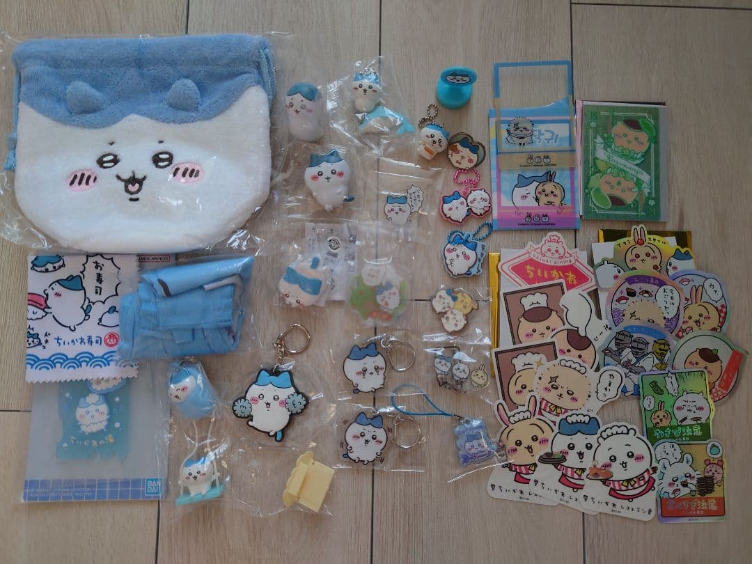 ちいかわ 缶バッジ マスコット アクスタ まとめ売り ハチワレ うさぎ