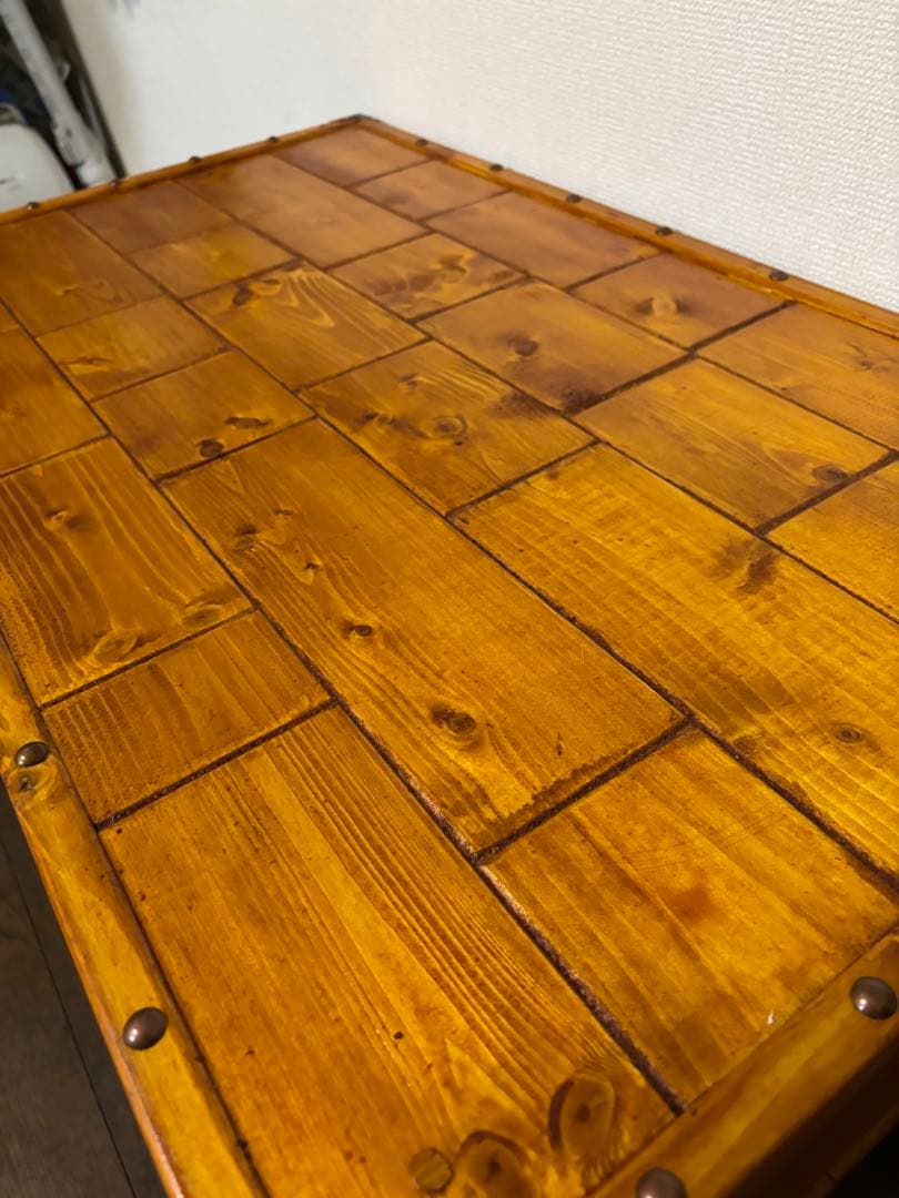 コーヒーテーブル ハンドメイド製品 センターテーブル ディスプレイ