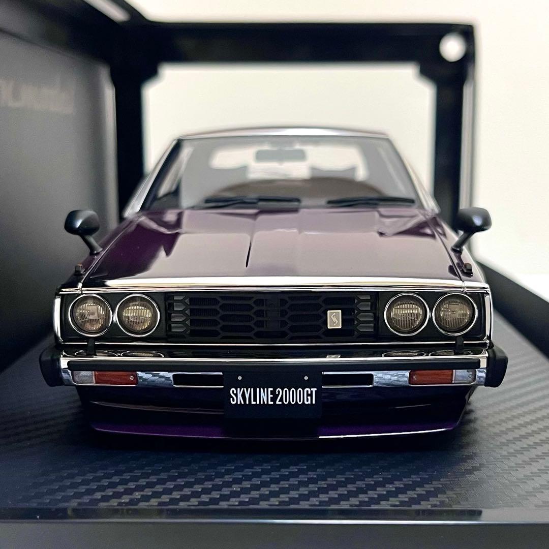 1/18 イグニッションモデル スカイライン 2000 GT-ES パープル