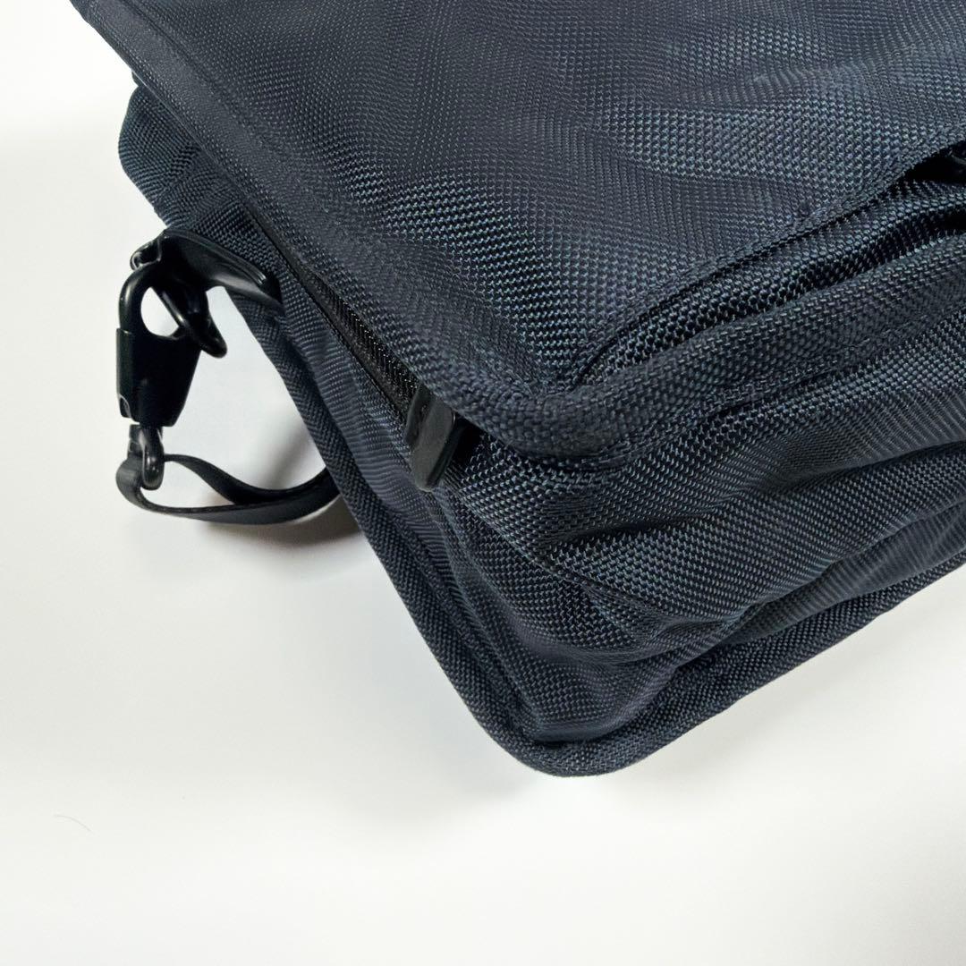 【美品】【希少】トゥミ　ビジネスバッグ　2way ソフネットコラボ　ネイビー