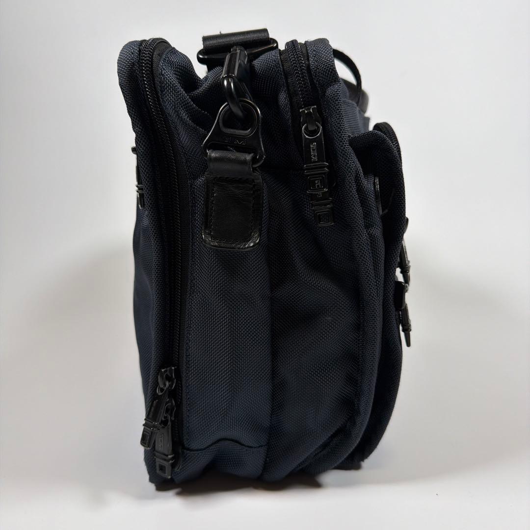 【美品】【希少】トゥミ　ビジネスバッグ　2way ソフネットコラボ　ネイビー