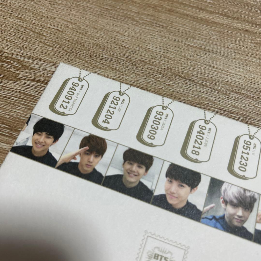 レア ◇ 防弾少年団 BTS ダイアリー 2014 ポストカード 3枚セット 防弾