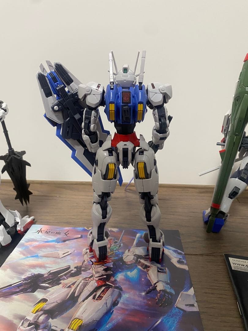 MG ブラストインパルス、バルバトス フルメカニクス エアリアル ジャンク