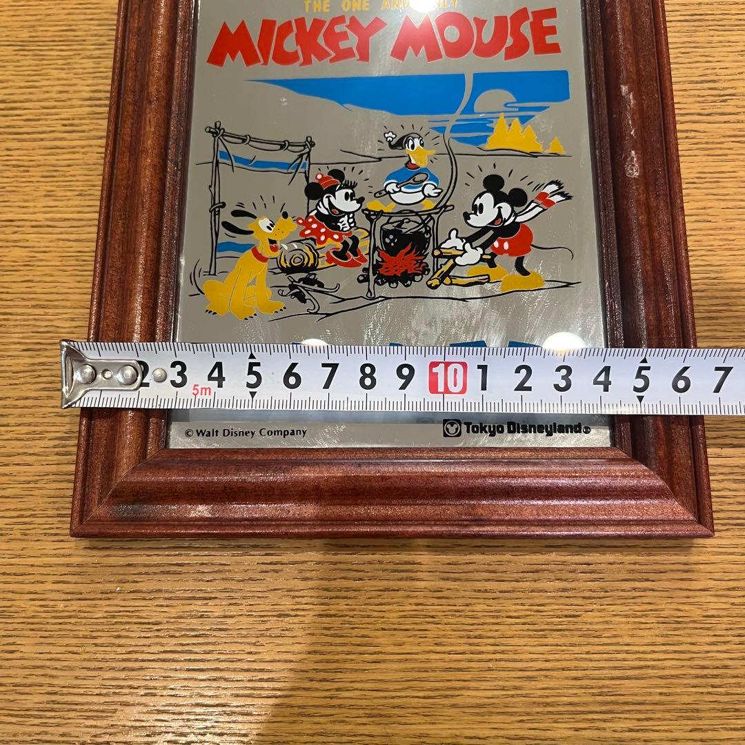 ヤ*ト様 当時物 希少 ディズニーランド ミッキーマウス パブミラー