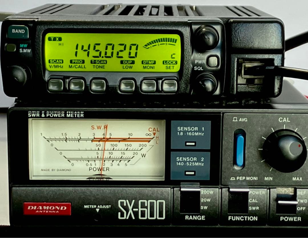 アマチュア無線機 5セット レトロ ICOM IC-207D 50w アマチュア無線機