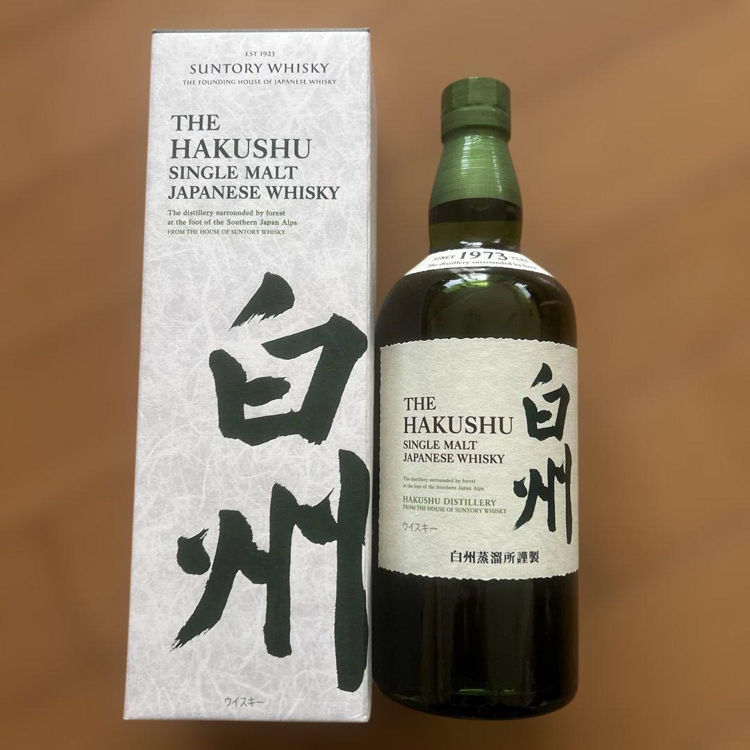 さっちゃんさま専用 白州 シングルモルトウイスキー 700ml サントリーシングルモルトウイスキー 白州 700ml瓶 商品情報（カロリー