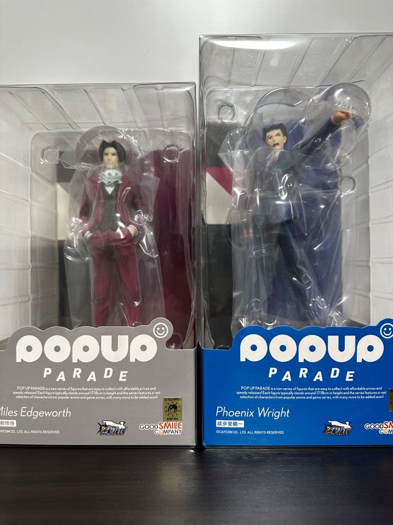 未開封】 逆転裁判 成歩堂龍一・御剣怜侍 GOOD SMILE COMPANY