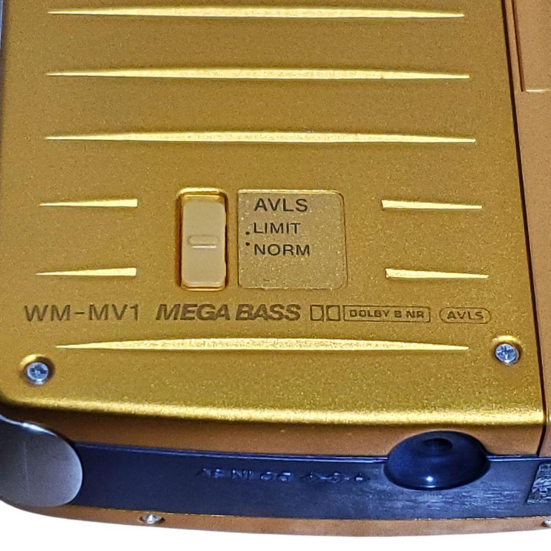 希少品 SONY ソニー ウォークマン WM-MV1 ゴールド カセットプレーヤ