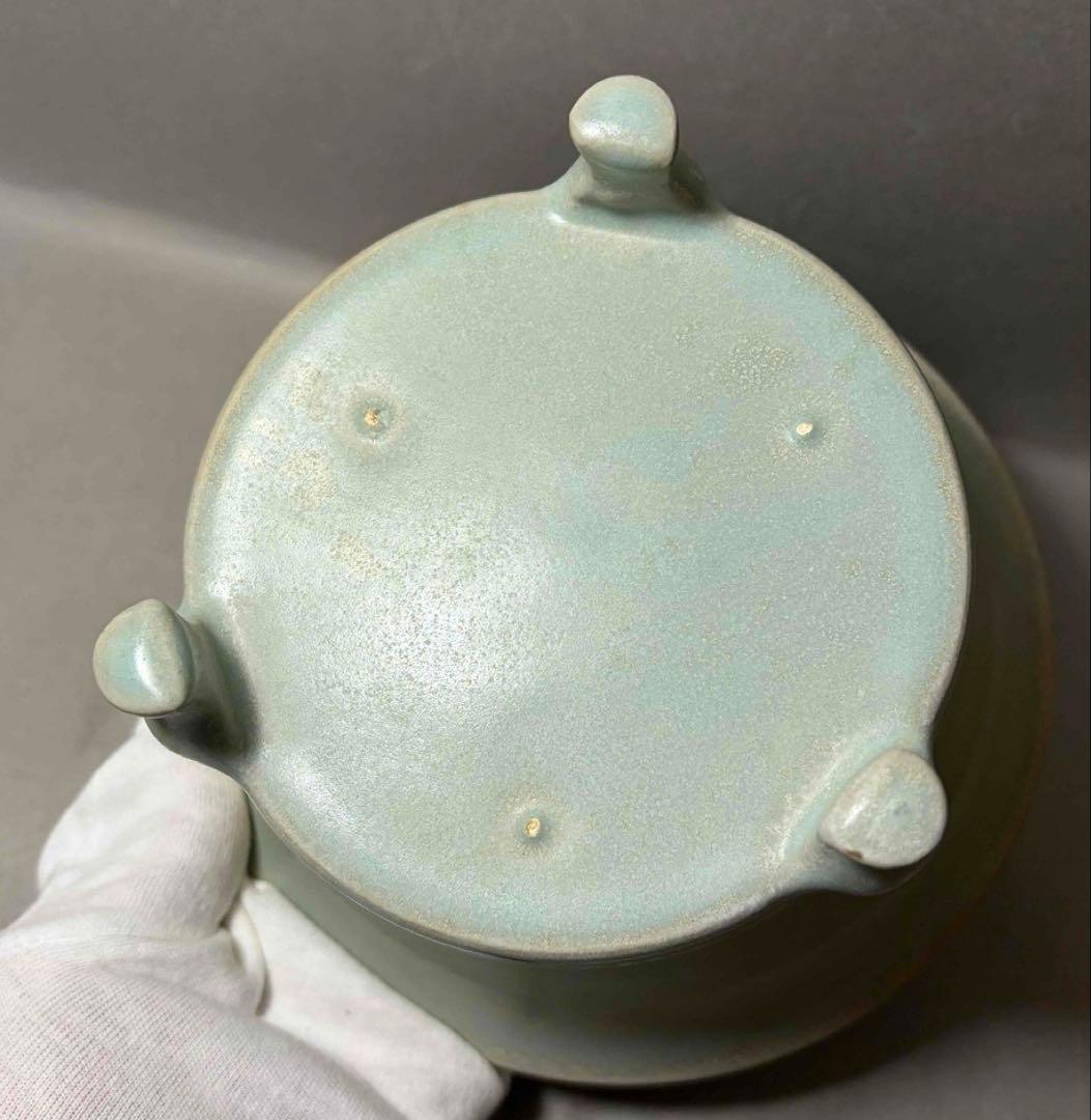 中国 広口三つ足炉 f2260119