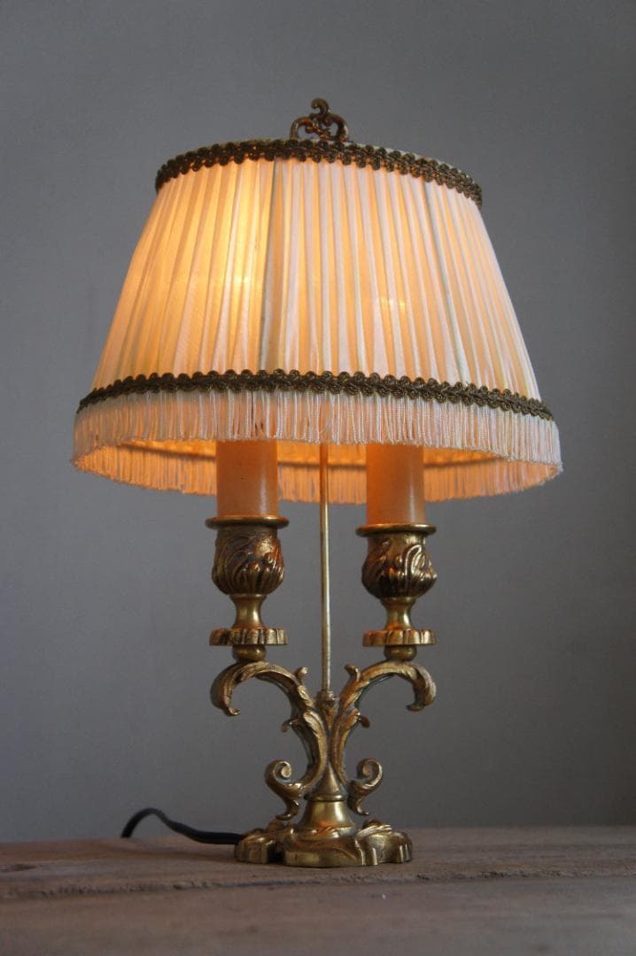 キャンドル ランプ ブロカント シャンデリア フランス アンティーク