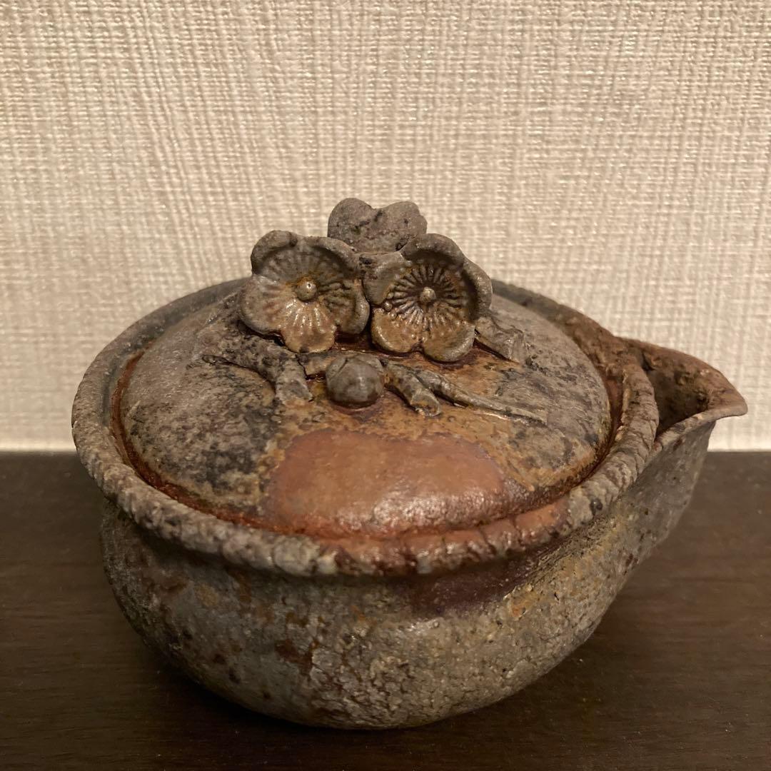 入江光人司/希少/備前焼/茶器/茶道具/宝瓶 /陶芸/急須