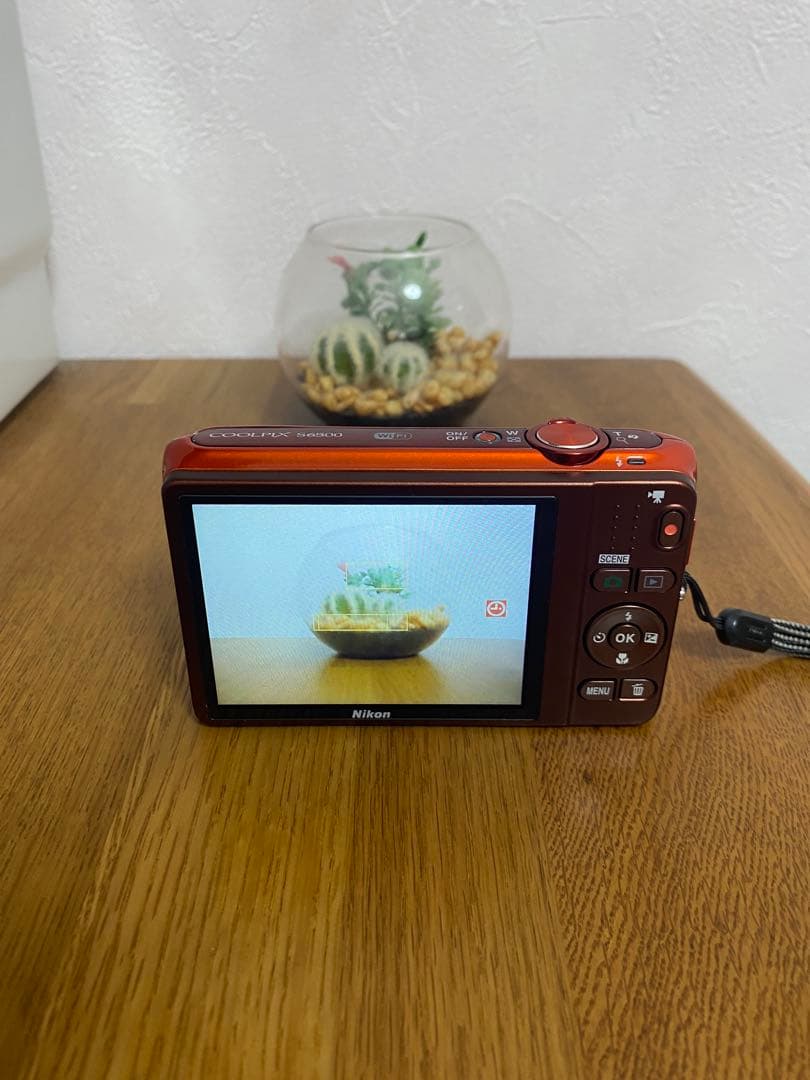 極美品】Nikon COOLPIX S6500 オレンジ動作確認済