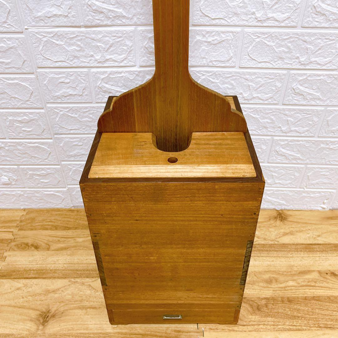 木製】三味線立て 三味線スタンド 2丁収納 三味線ケース 2本収納可