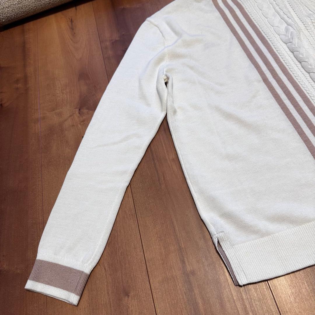 長袖セーター　ニットスカート　サイズM セットアップ　ゴルフウェア　秋冬　ウール