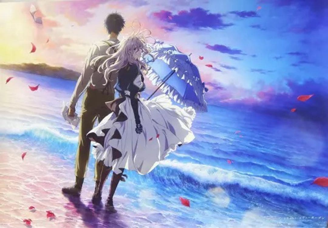 未使用】 ヴァイオレットエヴァーガーデン ポスター A2サイズ - メルカリ