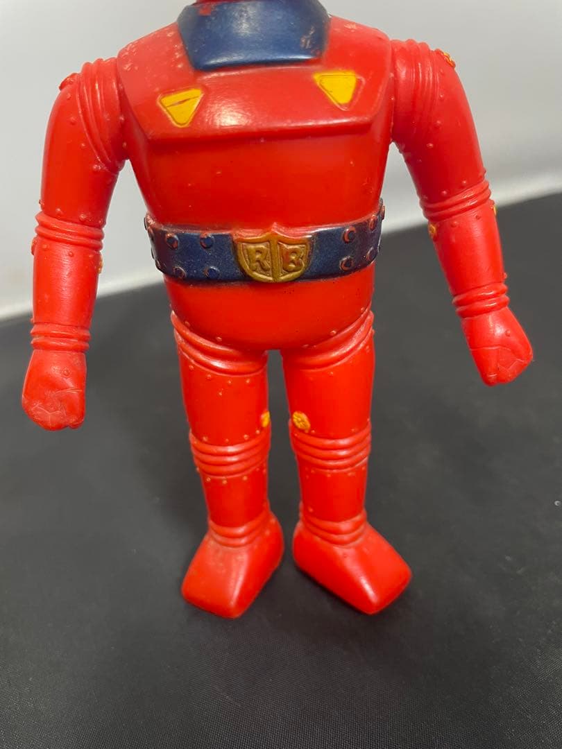 レッドバロン ブルマァク 当時物 ソフビ 昭和レトロ 希少レア