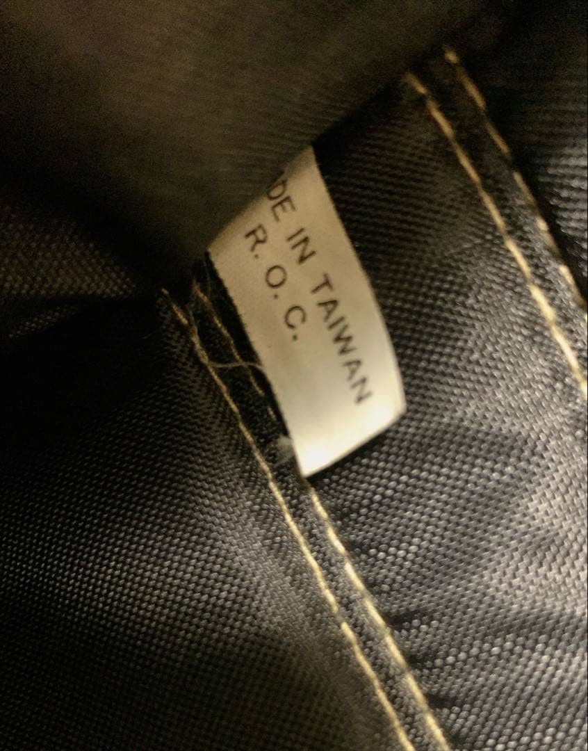 オールドステューシー　ナイロンリュック　黒　　90年代　レア