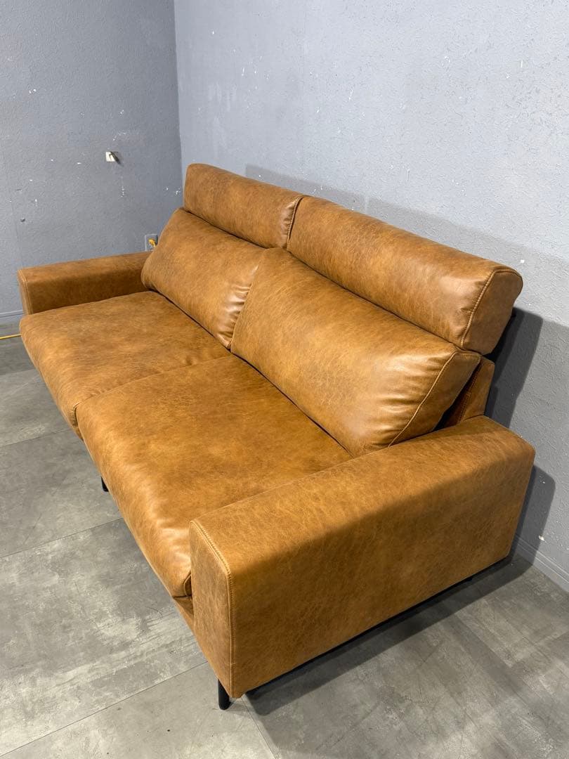 【Zak】関家具　CRASH GATE プルート 2.5人掛けソファ