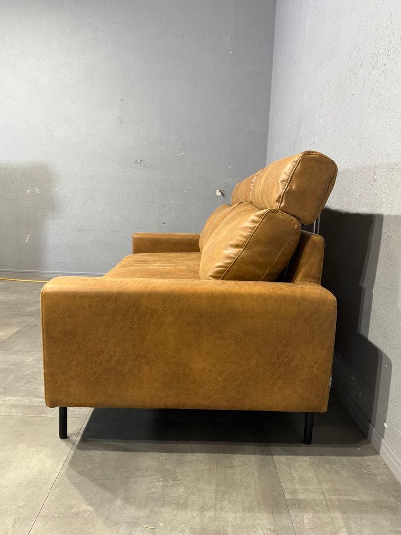 【Zak】関家具　CRASH GATE プルート 2.5人掛けソファ