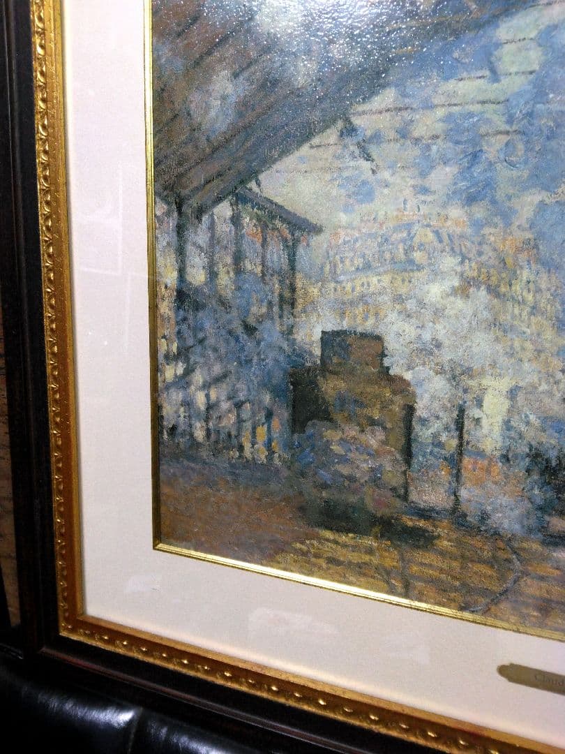 クロード・モネ サン・ラザール駅 絵画 正規品 印象派 ミレー
