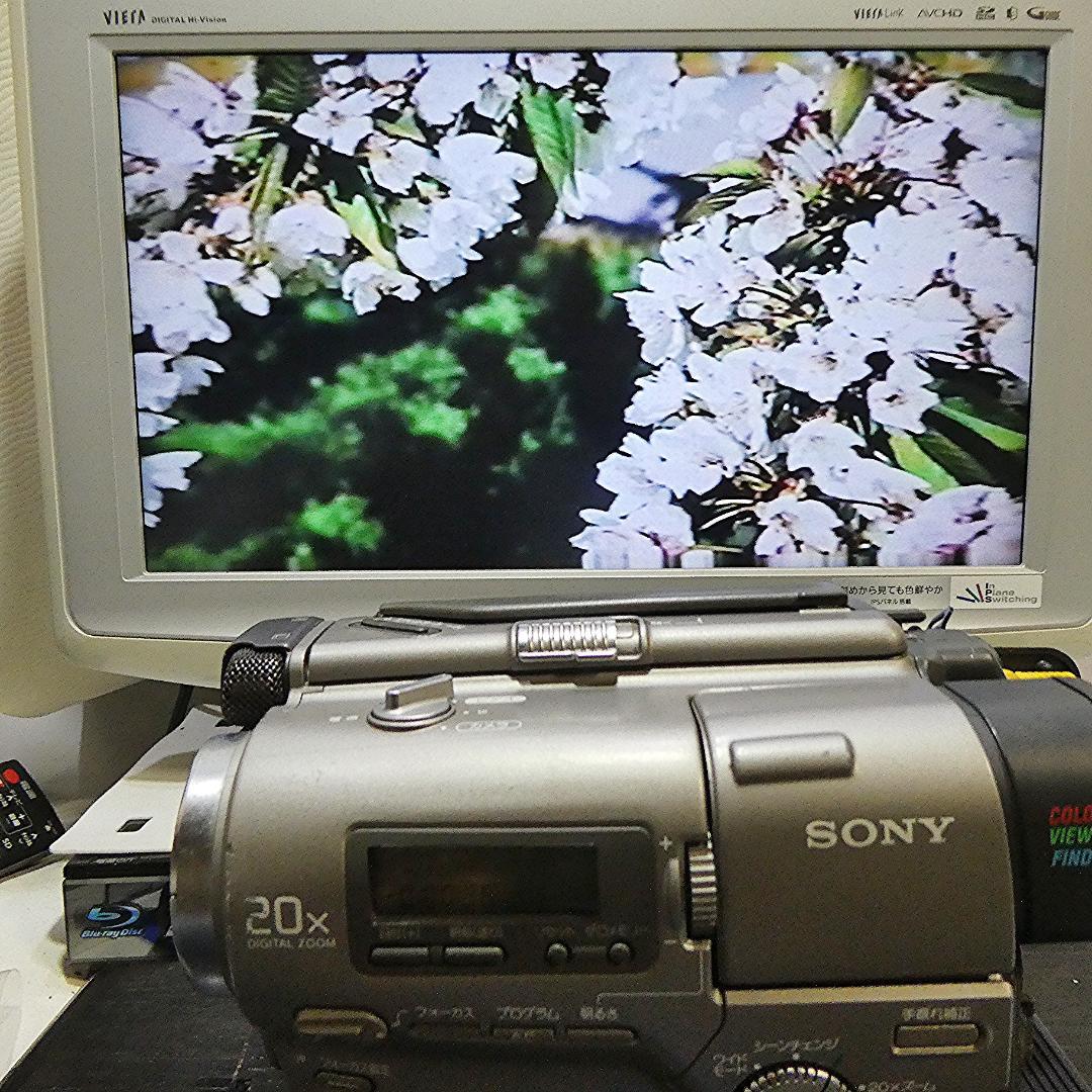 動作良好 Hi8ソニー CCD-TR2 8ミリビデオカメラ DVDダビングに最適