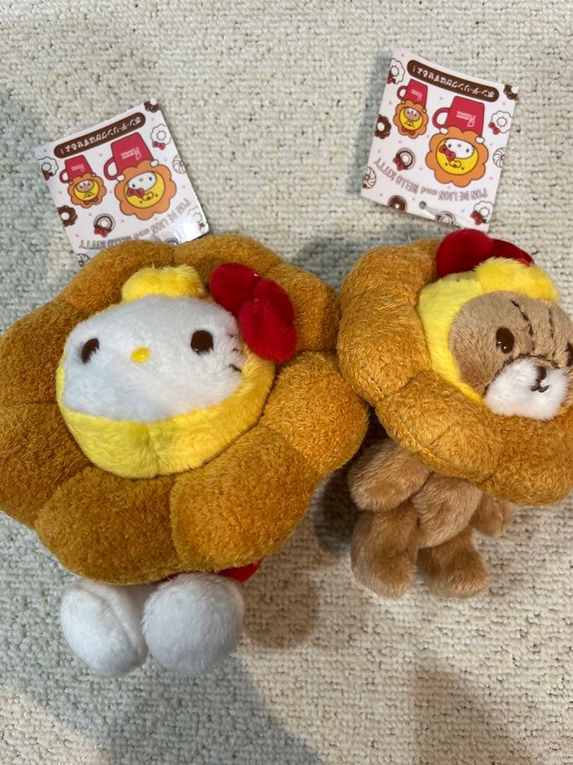 ハローキティ♡ポンデライオンコラボマスコット♡キティ・チャムセット