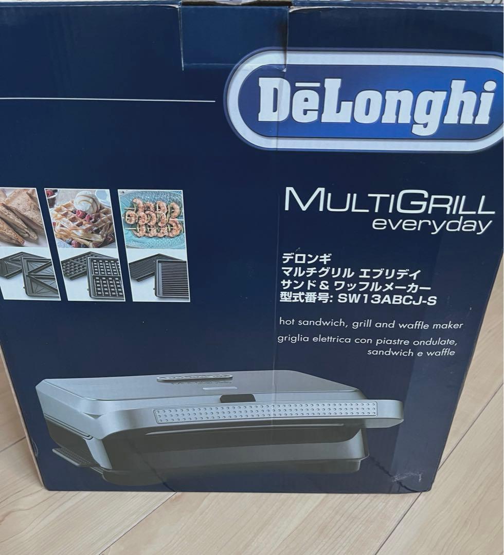 De'Longhi マルチグリル エブリデイ ホットサンド & ワッフルメーカー 食卓にあると便利！ コンパクトな“挟み焼き”ホットプレート「マルチ