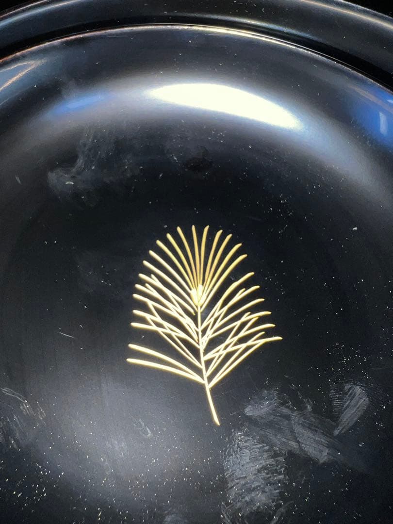 41 未使用 高級輪島塗 わじま龍作 松沈金 吸物椀5客