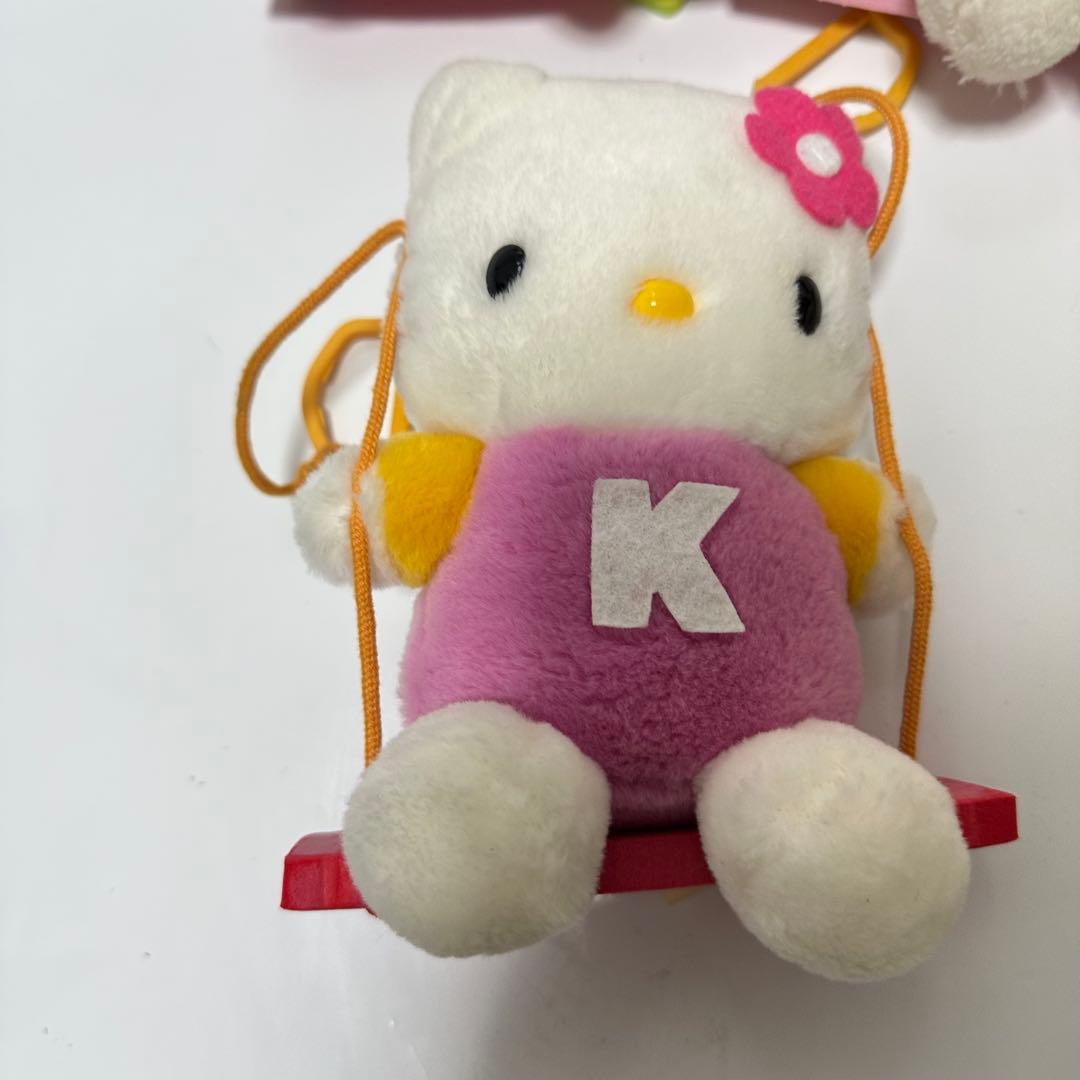 極希少】Sanrio ぬいぐるみまとめ売り キティ ばつ丸くん ブランコ