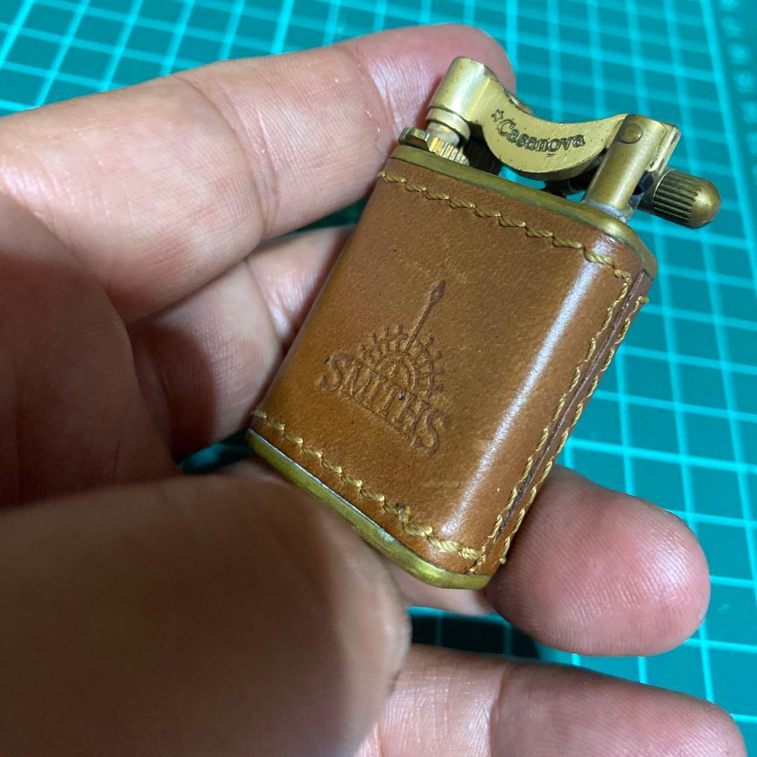 カサノバ ガスライター 革巻きSMITHS - メルカリ