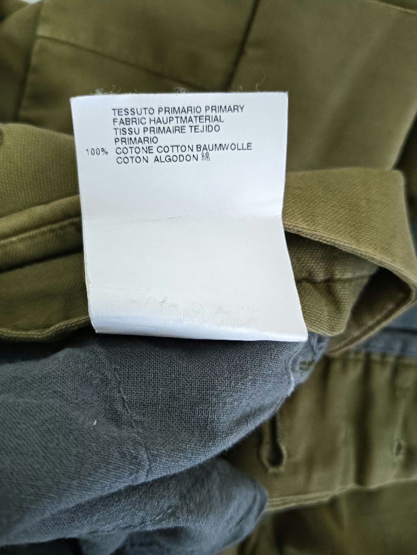 名作 Martin Margiela アナトミックパンツ カーキ 46の通販はau PAY