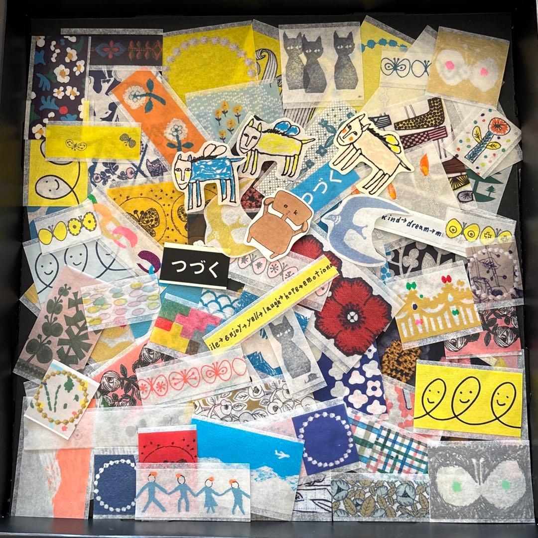 ミナペルホネン フレークシール 100枚＋α 101 - メルカリ