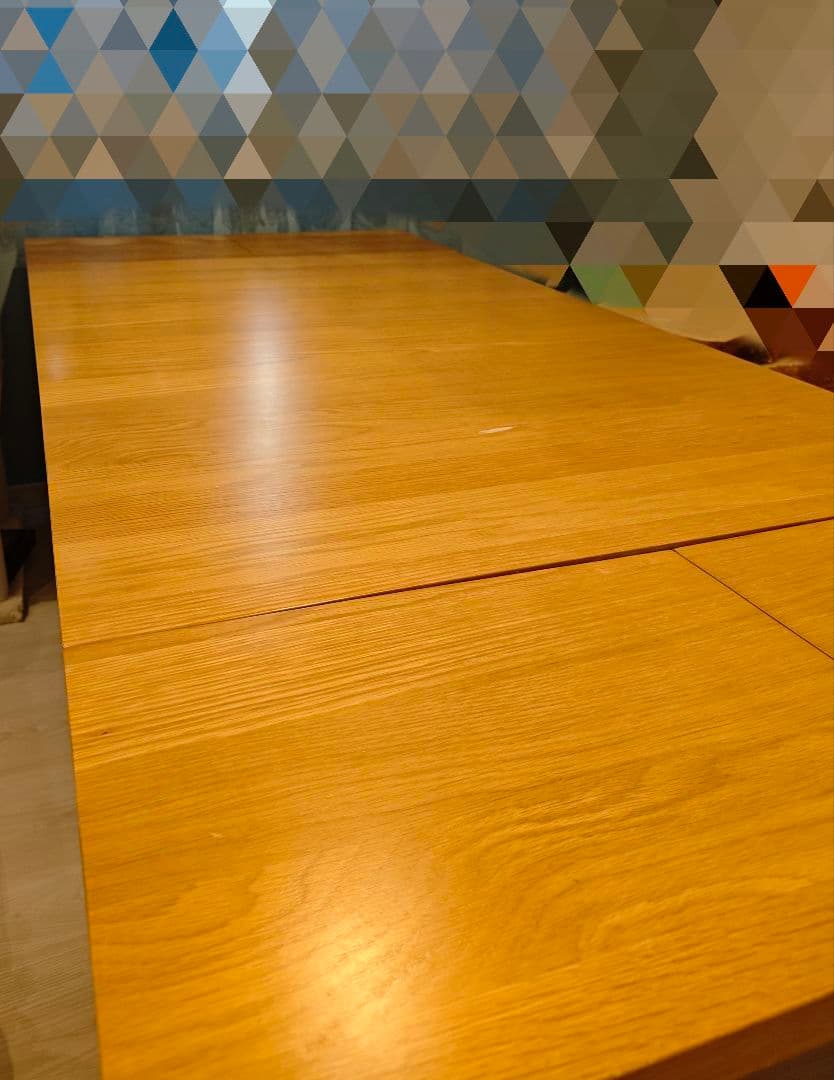 伸長式こたつダイニングテーブル　6人掛け