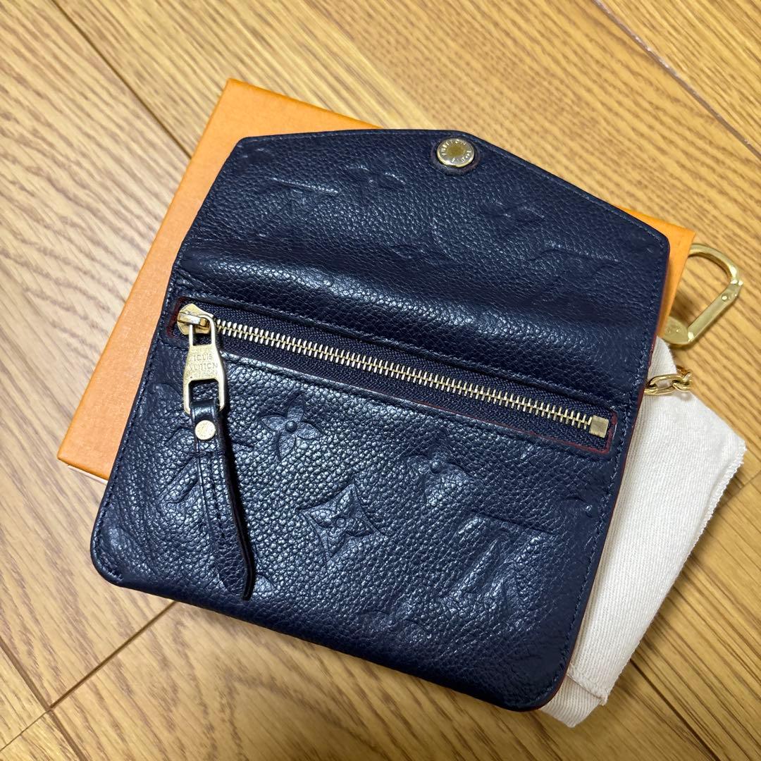 ◆美品◆ルイヴィトン ポシェット クレ モノグラム アンプラントマリーヌルージュ