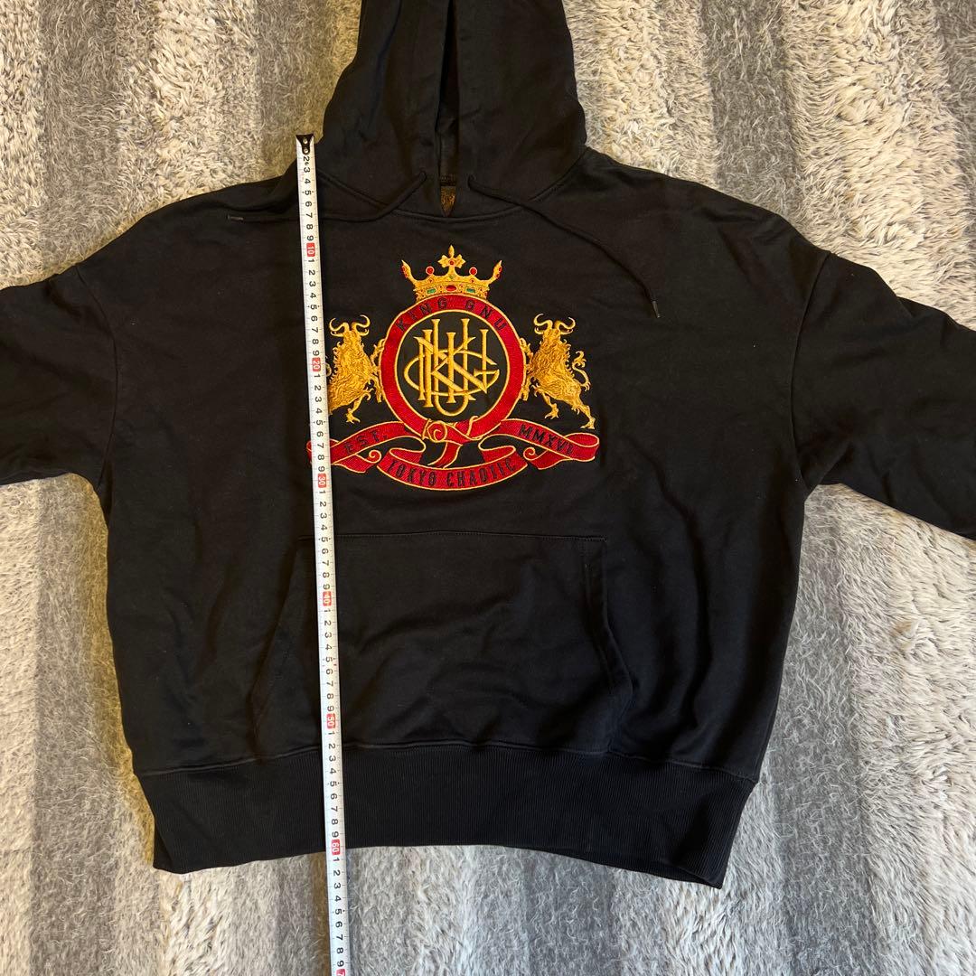 kinggnu ライブパーカー M 黒 刺繍 キングヌー - メルカリ