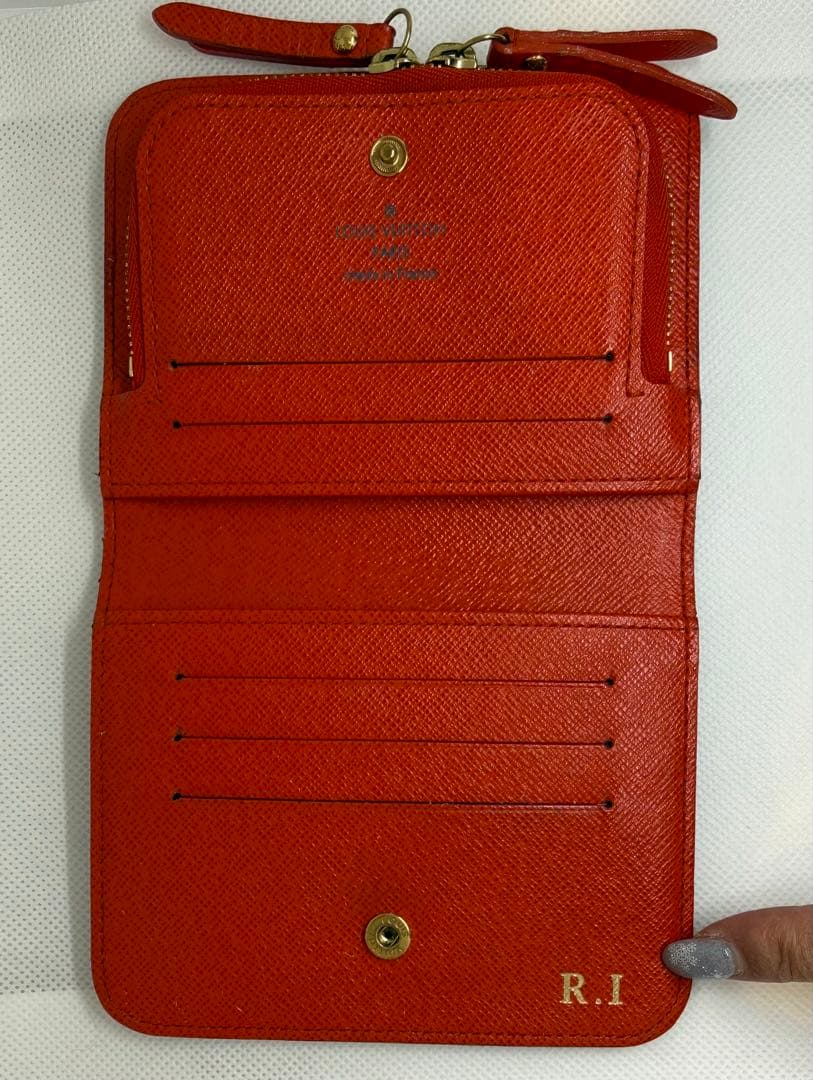 Louis Vuitton ケース ブラック/オレンジ