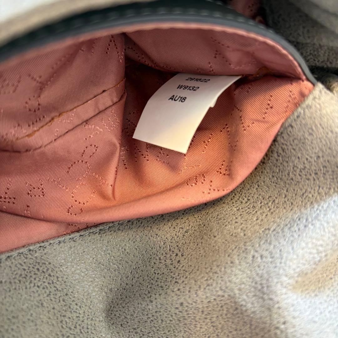 ステラマッカートニー ファラベラ チェーンショルダーバッグ グレー