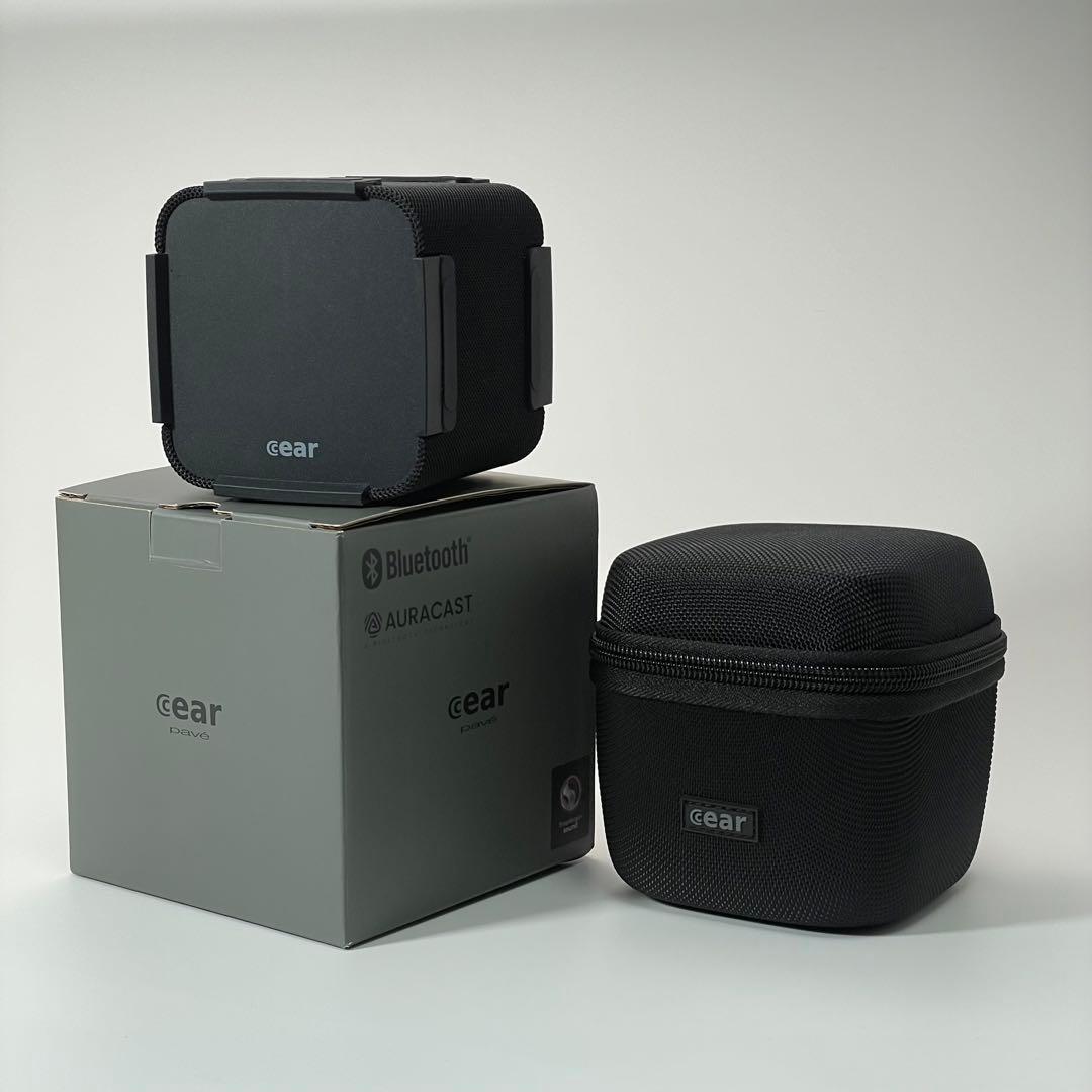 シーイヤーパヴェcear pave ワイヤレススピーカーブラック