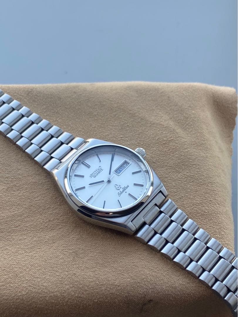 セイコーSEIKOシルバーウェーブ　電池新品　美品